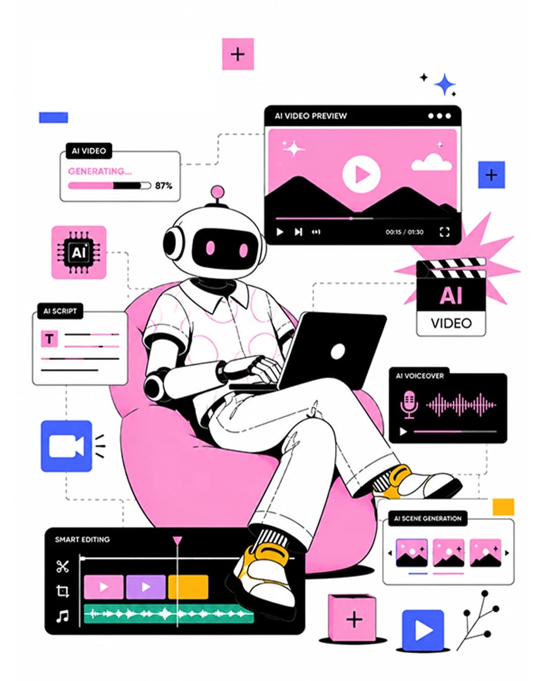 AI video editing company in Cambridge — smart video production using artificial intelligence tools