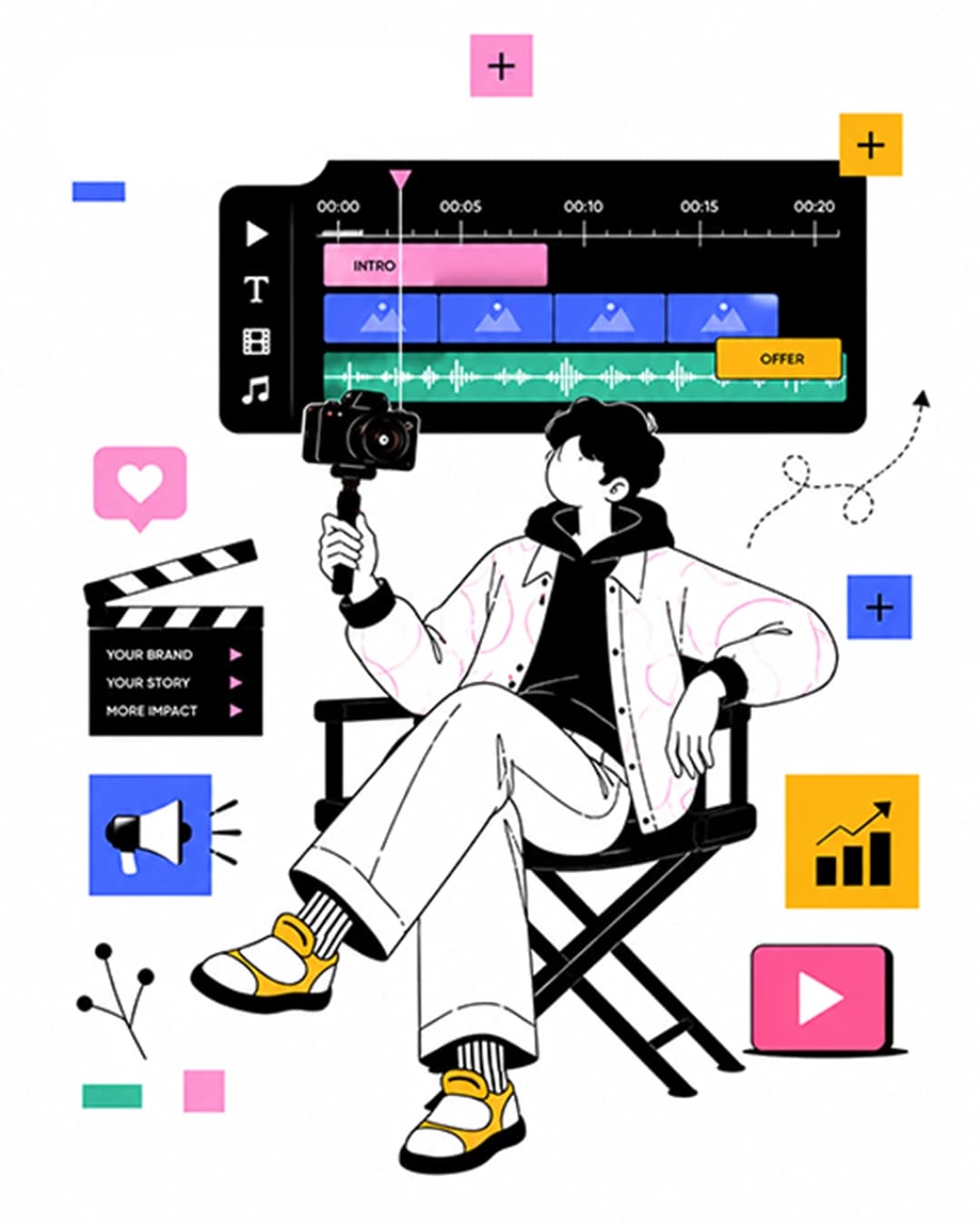 Motion graphics video editing agency in Cambridge — animated brand content and explainer video production